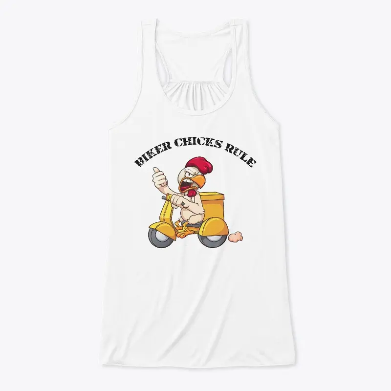 Biker Chicks Rule! Tee (Satire)